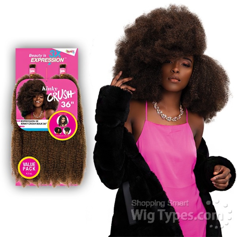 Janet Kinky Crush 3x hair